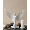 Minimalist Melek İnsan Figürlü 3D Heykel Dekoratif Biblo Ev Dekoru