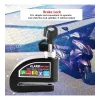 Motosiklet Alarmlı Disk Kilidi R8201