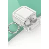 Movenchy Apple Airpods 4 (4.nesil) Shiny Şeffaf Kılıf - Siyah