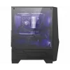 MSI MAG FORGE 100M TEMPERLI CAM 2X120MM 1X120MM ARGB FAN PSU YOK GAMING SİYAH KASA