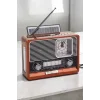 Nostaljik Görünümlü USB Girişli Bluetooth Bağlantılı Radyo