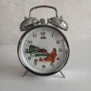 Nostaljik Kurmalı Horozlu Çalar Saat Büyük Boy
