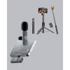NPL2S TRİPOT +K11 YAKA MİKROFONU SET