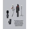 NPL2S TRİPOT +K11 YAKA MİKROFONU SET