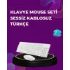 Ofis ve Ev Kullanımı İçin Kablosuz Klavye Fare Seti - Ergonomik ve Pratik