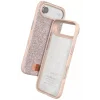 Onegif Apple iPhone 17 Air Uyumlu Bright Simli Kapak - Pembe
