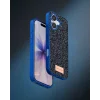 OneGif Apple iPhone 17 Bright Simli Kılıf - Mavi