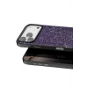 Onegif Apple iPhone 17 Pro Max Uyumlu Bright Simli Kapak - Derin Mor