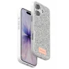 Onegif Apple iPhone 17 Uyumlu Bright Simli Kapak - Beyaz