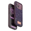 Onegif Apple İphone 18 Pro Max Bright Simli Kapak - Bordo
