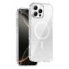 Onegif Apple iPhone 16 Pro Max Uyumlu Sora Simli Magsafe Kapak - Beyaz