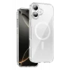 Onegif Apple iPhone 16 Uyumlu Sora Simli Magsafe Kapak - Beyaz