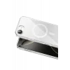 Onegif Apple iPhone 17E Uyumlu Sora Simli Magsafe Kapak - Beyaz