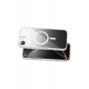 Onegif Apple iPhone 17E Uyumlu Sora Simli Magsafe Kapak - Siyah