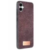 Onegif Samsung Galaxy A06 Uyumlu Bright Simli Kapak - Derin Mor