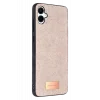 Onegif Samsung Galaxy A06 Uyumlu Bright Simli Kapak - Pembe