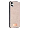 Onegif Samsung Galaxy A06 Uyumlu Bright Simli Kapak - Pembe