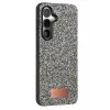 Onegif Samsung Galaxy S25 Plus Uyumlu Bright Simli Kapak - Gold