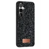 Onegif Samsung Galaxy S25 Plus Uyumlu Bright Simli Kapak - Siyah