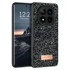 Onegif Xiaomi Redmi Note 14 Pro 4G Uyumlu Bright Simli Kapak - Siyah