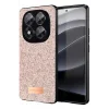 Onegif Xiaomi Redmi Note 14 Pro 5G Uyumlu Bright Simli Kapak - Pembe