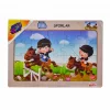 ONY-85-86-87-88 Ahşap Eğitici Puzzle Sporlar -Onyıl