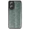 Oppo A38 Kılıf Flip Cover - Koyu Yeşil