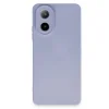 Oppo A38 Kılıf Nano İçi Kadife Silikon - Lila