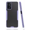 Oppo A96 Kılıf Platin Silikon - Lila