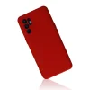 Oppo Reno 6 Kılıf Nano İçi Kadife Silikon - Kırmızı