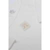 Organic Modal Flying Balloons Kruvaze Uzun Kol Body BS17121 Ekru