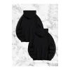 Örümcek Baskılı Sevgili Çift Kombini Kapüşonlu Sweatshirt & Hoodie - Siyah