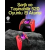 P5 Retro GamePad – 520 Klasik Oyunlu Tak-Çalıştır Mini Konsol