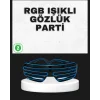 Parti ve Organizasyonlara Özel LED Işıklı Gözlük