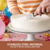 Paslanmaz Çelik L Tipi Pastacı Spatulası