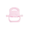 Pembe Bebek Silikon Diş Kaşıyıcı