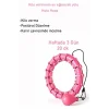 Pembe Hula Hoop Çember 24lü Hulahoop, Egzersiz Çemberi, Egzersiz