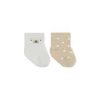 Penye Soket Çorap 2li 10142 Ekru Bej