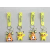 Pikachu Raichu Silikon Anahtarlık