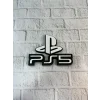 PlayStation 5 Logo Duvar Dekoru Minimal Tasarım 16×12 cm