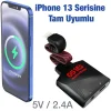 PLEXTONE GS1 iPhone Mıknatıslı Lightning to 3.5mm Kulaklık + Hızlı Şarj Adaptörü-(5775)