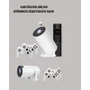 Portatif 4K Projeksiyon – 4.000 Uygulama Kablosuz Yansıtma ve Bluetooth 5.0