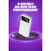 Powerbank Şarj Cihazı 4 Çıkışlı 20.000 MAH Powerbank Taşınabilir Çoklu Giriş