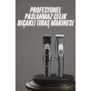 Pro Şarjlı Saç Sakal Tıraş Makinesi Ense Kesme Makinesi Lazer Öncesi Kısaltma