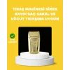 Profesyonel Kuru Kullanım Sakal Tıraş Makinesi Çift Başlıklı