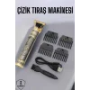 Profesyonel Şarjlı Saç ve Sakal Şekillendirici Çizik Tıraş Makinesi