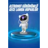 Projeksiyon Astronot Lamba Speaker Sevimli Astronot Bluetooth Hoparlör