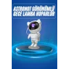 Projeksiyon Astronot Lamba Speaker Sevimli Astronot Bluetooth Hoparlör
