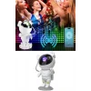 Projeksiyon Astronot Lamba Speaker Sevimli Astronot Bluetooth Hoparlör