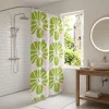 PVC Duş Perdesi - Çift Kanatlı - 12 Halkalı - 90x180 cm
